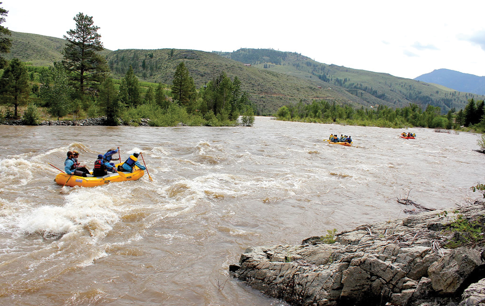 Methow river rafting