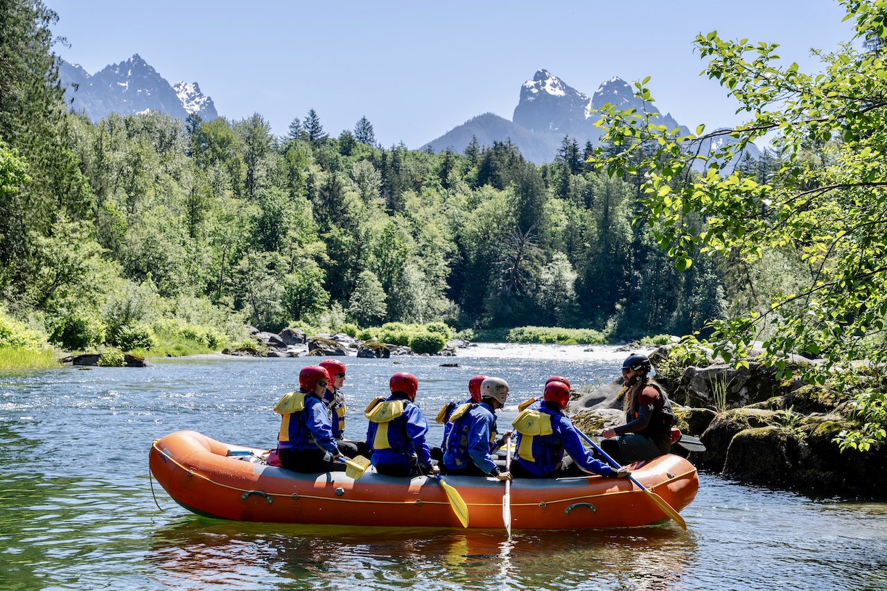 Lake Serene, Skykomish River, Mt Index, river rafting, Seattle